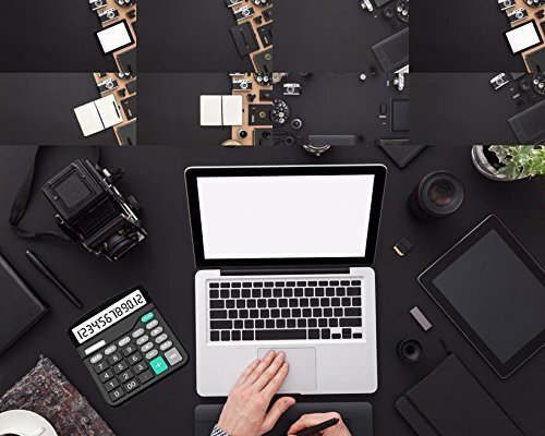 Solar Electronic Desk Calculator Extra Large Display Business Battery 12 Digit - Homeware Discounts