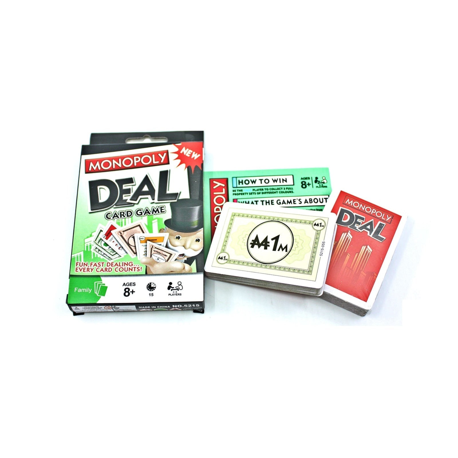 Monopoly Deal Hong Kong English Edition - Homeware Discounts