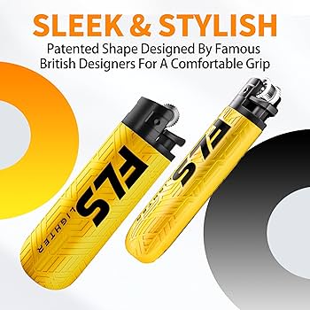FLS Disposable Lighter Fixed Flame High Quailty Lighters - My Store