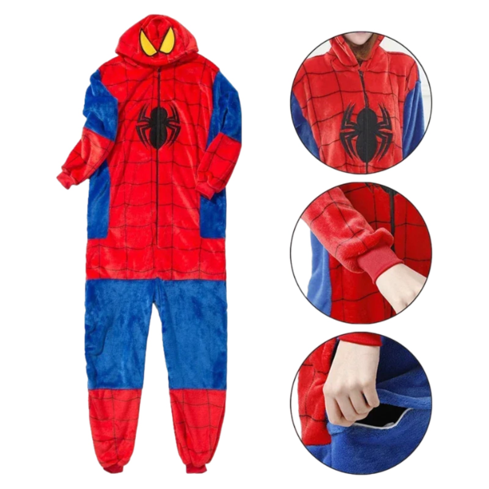 Onesie Dress Kigurumi Kid Plush Cosplay Animal Pajamas Spiderman Stitch Animals - Homeware Discounts