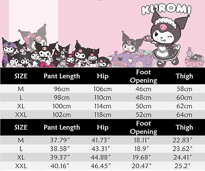 Hello Kitty Pajama Pants Women's Flannel winter Pajamas Bottoms Girls Soft Comfy Sleep Lounge Fuzzy Long Pant - Homeware Discounts