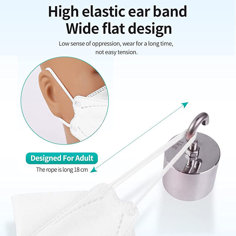 10pcs KF94 4-Layers Disposable Safety Face Mask Medical Adjustable Strap - Homeware Discounts