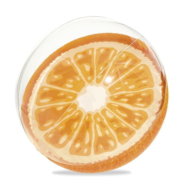 18″/46cm Fruit Beach Ball Balls Inflatable Swim toy Portable Lightweight Easy Inflate - Homeware Discounts