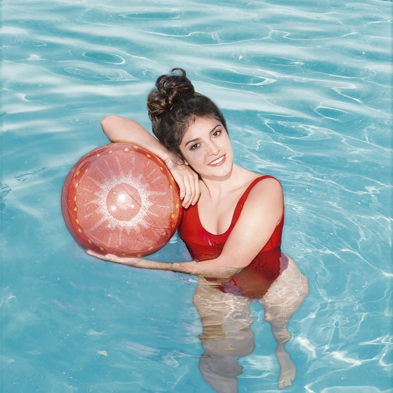 18″/46cm Fruit Beach Ball Balls Inflatable Swim toy Portable Lightweight Easy Inflate - Homeware Discounts