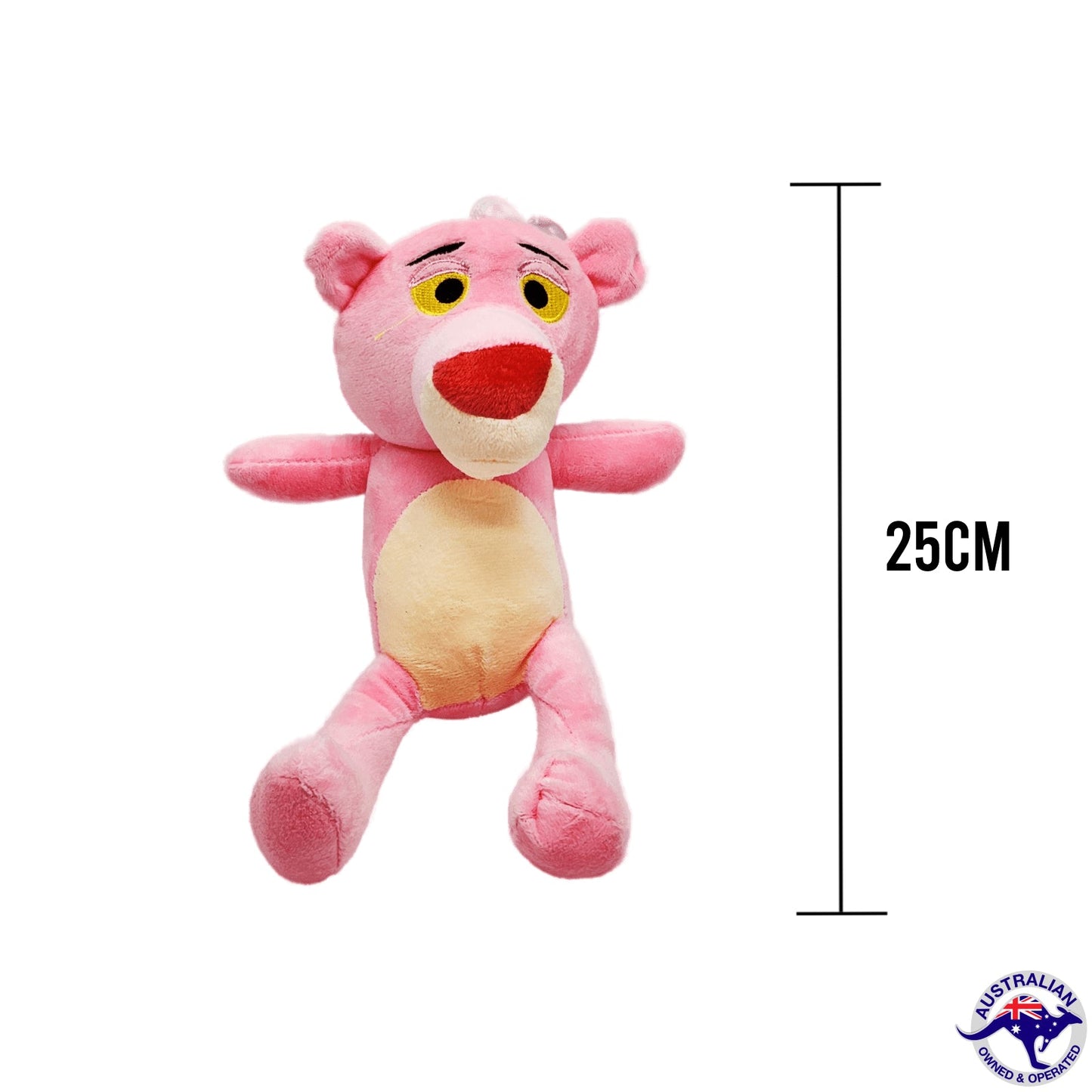 25CM Pink Panther Plush Soft Toy - Homeware Discounts