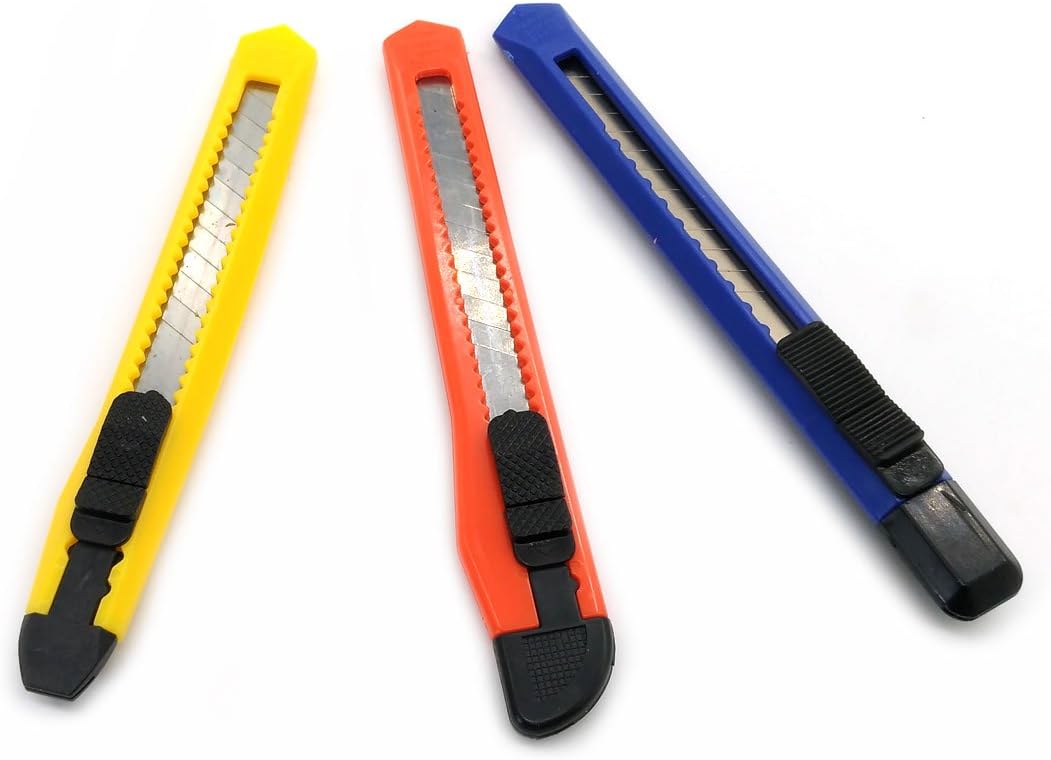 5 Set Heavy Duty Box Cutter Utility Knife Construction Knife Exacto Knife - My Store