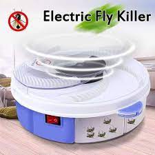 Automatic Flycatcher Electric Flytrap Insect Killer Rotating Electric Indoor Fly Trap - My Store