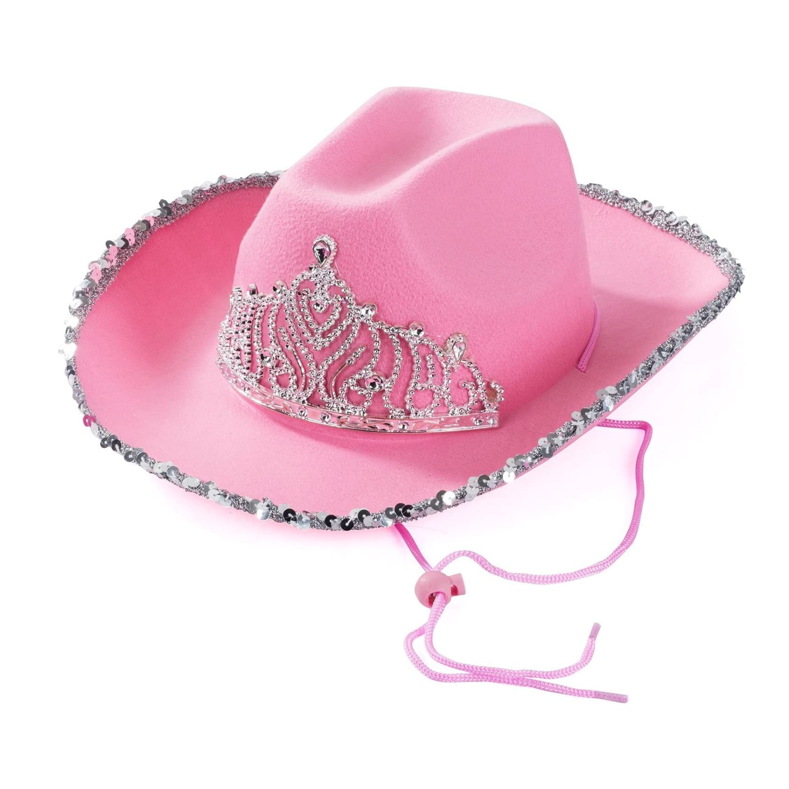 VELVET COWBOY HAT TIARA cowgirl western wear pageant hats rodeo - Homeware Discounts