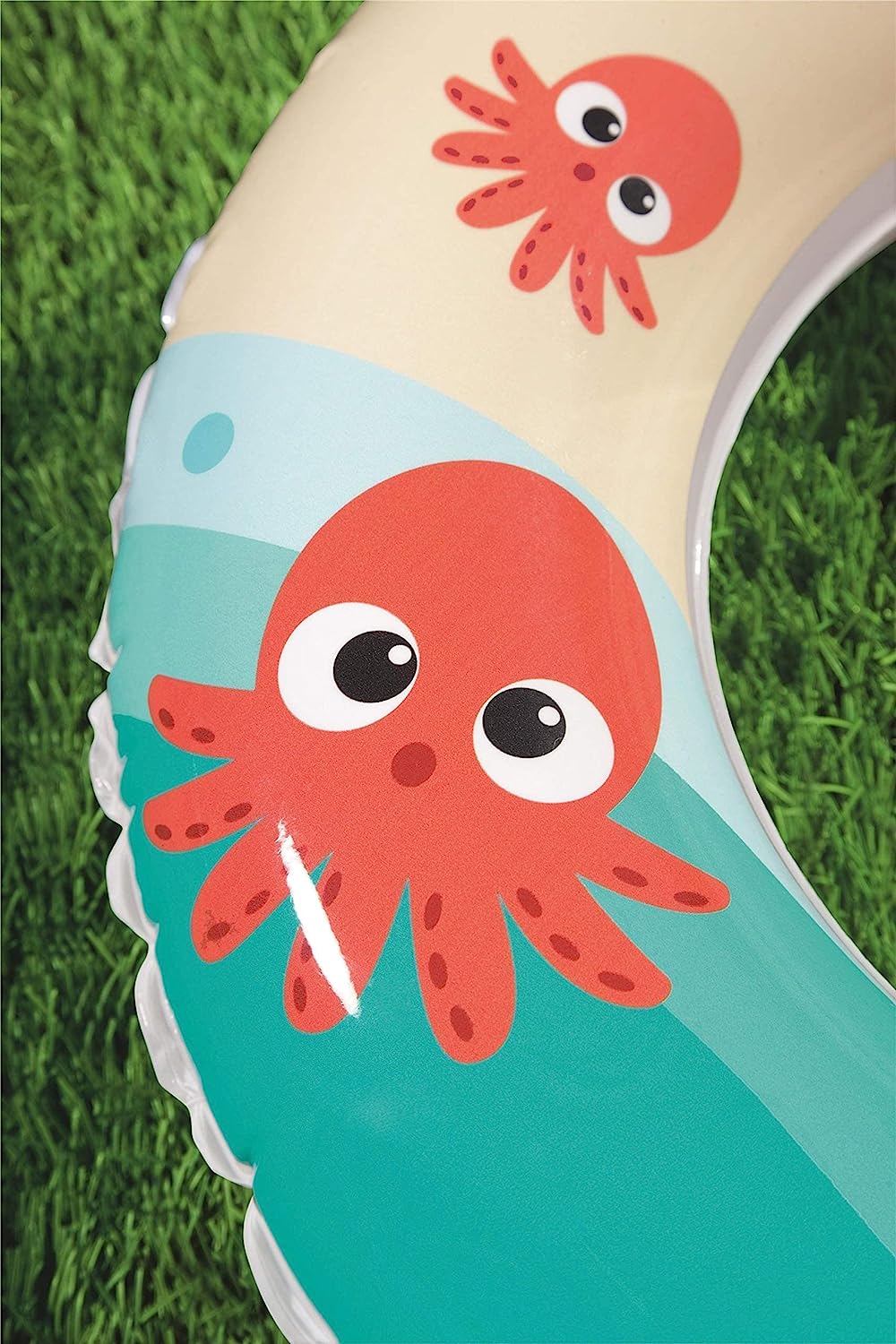 Bestway 24inch 61cm Octopus Swim Ring Inflatable tube Swim Rings Durable Tough Portable Lightweight Easy Inflate - Homeware Discounts