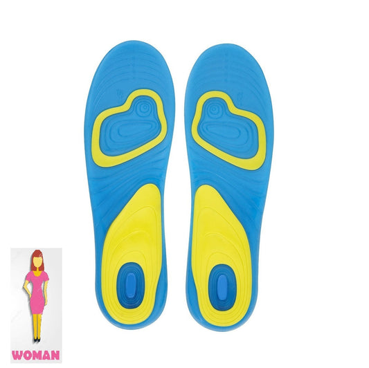 Women Shoe Insole Sport Extreme Extra Comfort Gel Insole Replacement - Homeware Discounts