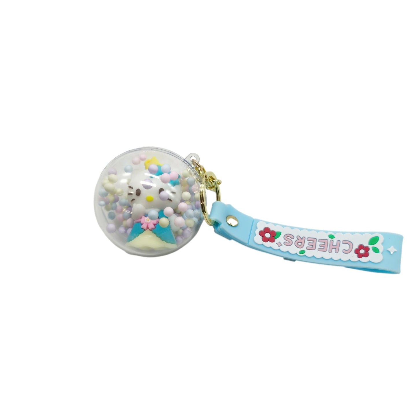 Sanrio Hello Kitty Kuromi Cinnamoroll My Melody Keyring Key Chain Kids - Homeware Discounts