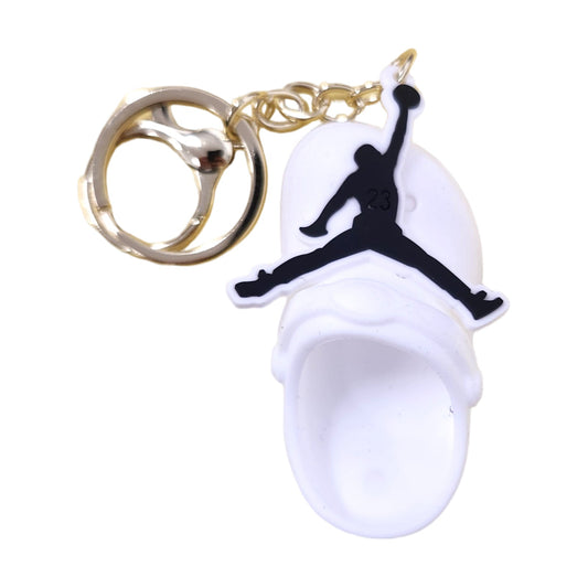 Air J White Shoe Kids Key Chain Keyring - Homeware Discounts