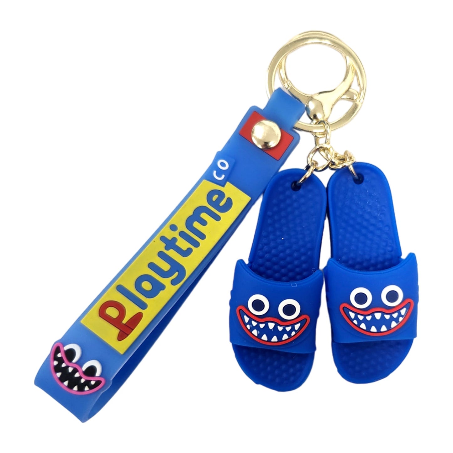 Huggy Wuggy Slides Kids Key Chain Keyring - Homeware Discounts