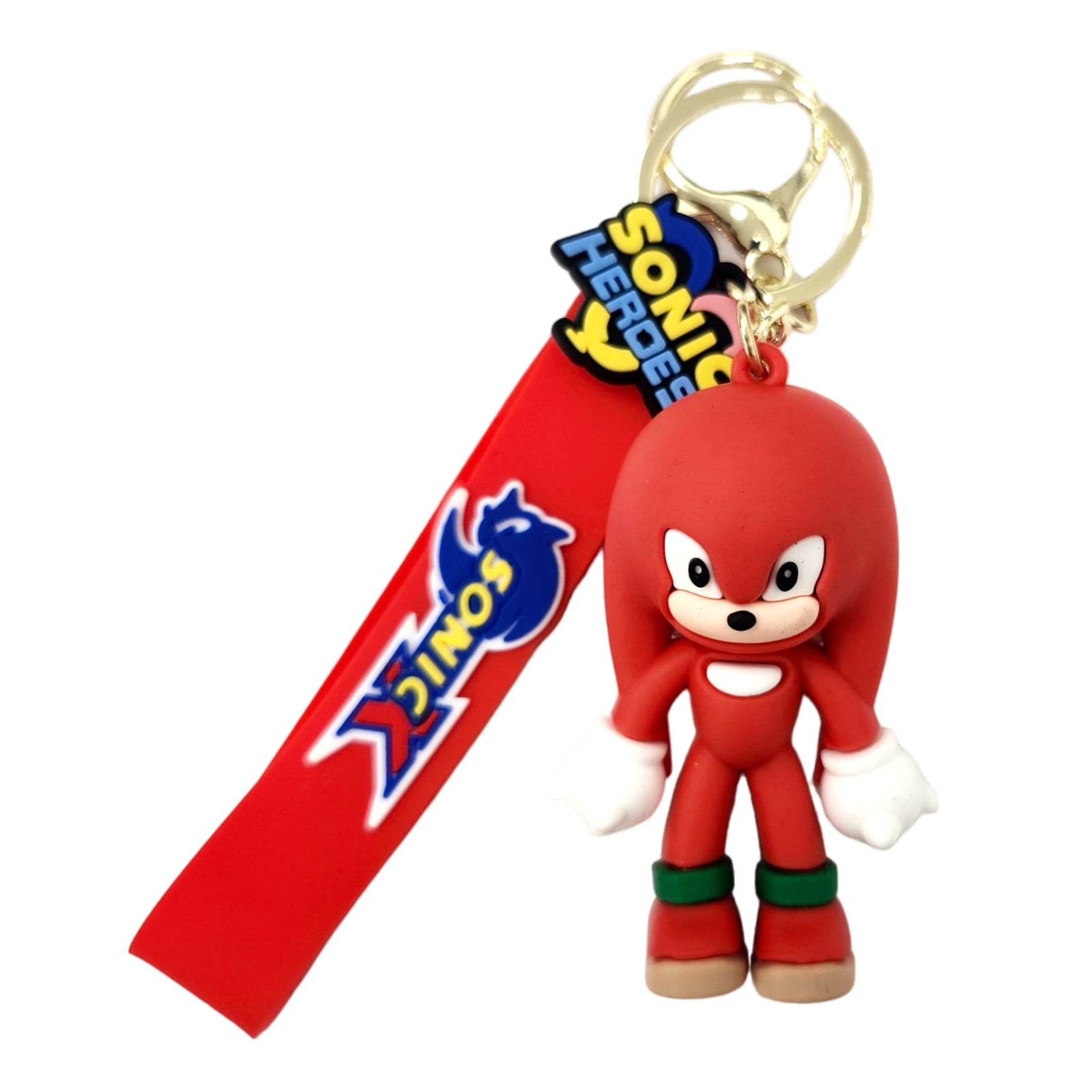 Knuckles Sonic Kids Key Chain Keyring - Homeware Discounts