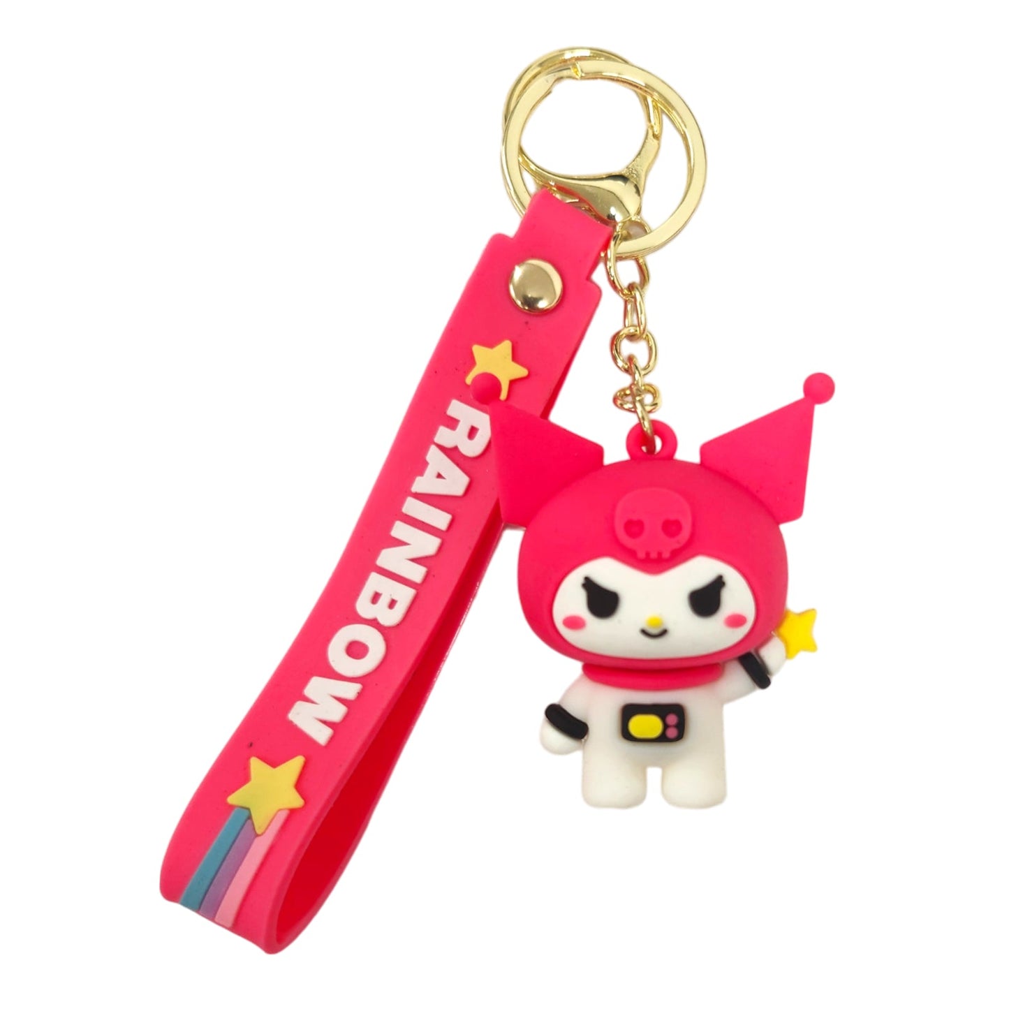 Kuromi Kids Key Chain Keyring - Homeware Discounts
