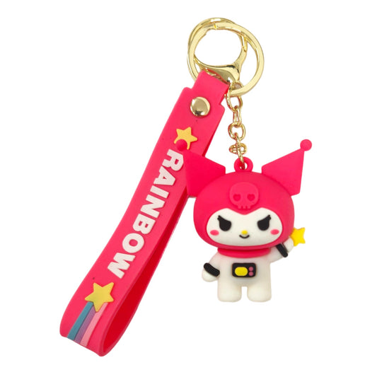 Kuromi Kids Key Chain Keyring - Homeware Discounts