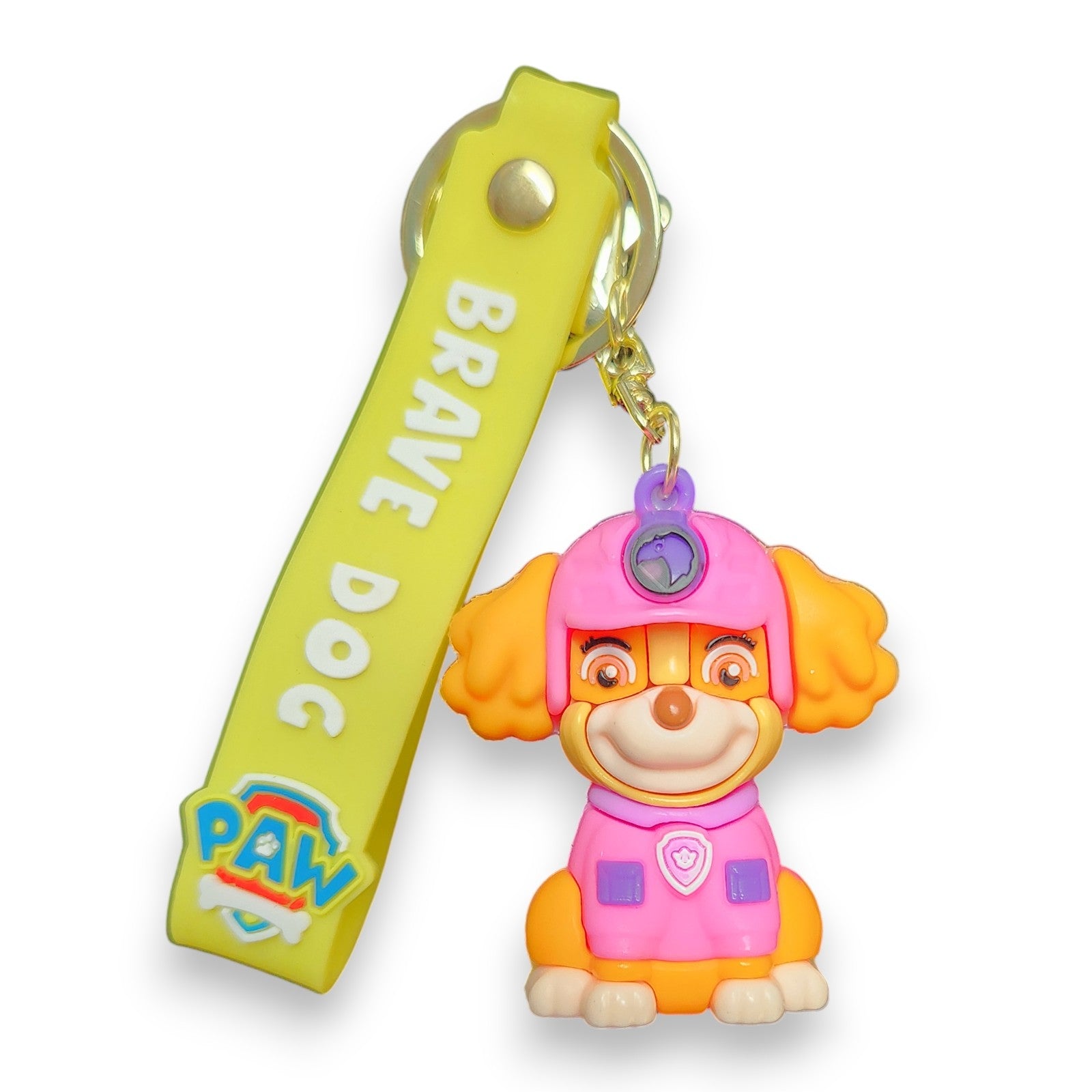 Paw Brave Dog Kids Key Chain Keyring - My Store