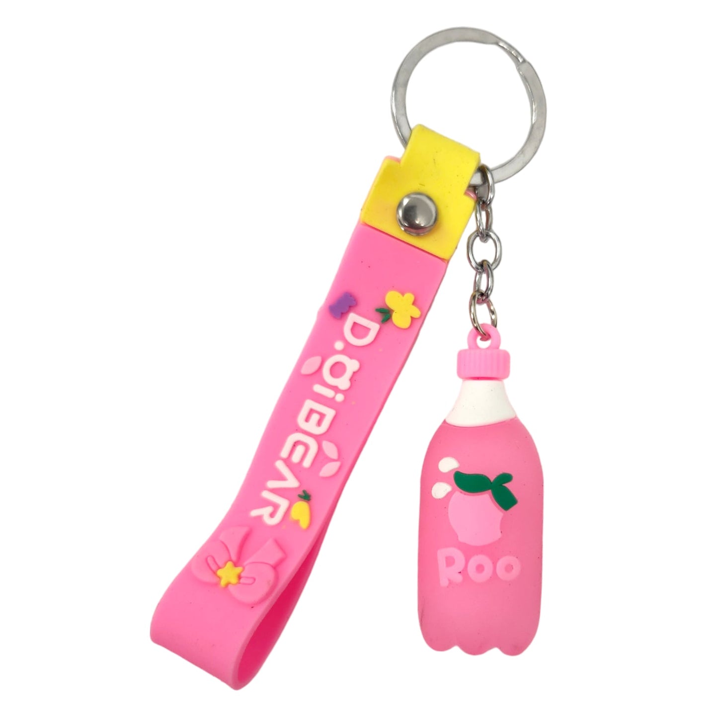 Pink Roo Kids Key Chain Keyring - Homeware Discounts