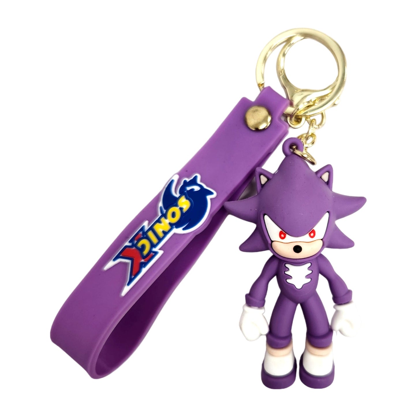 Purple Sonic Kids Key Chain Keyring - Homeware Discounts