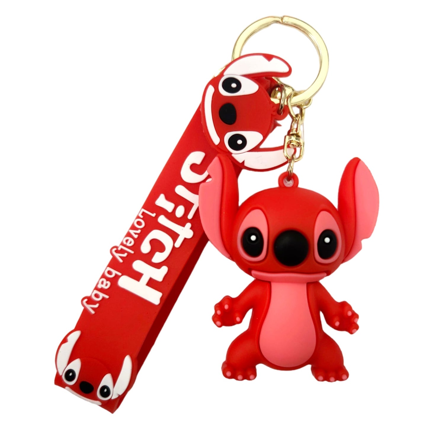 Red Stitch Kids Key Chain Keyring - Homeware Discounts