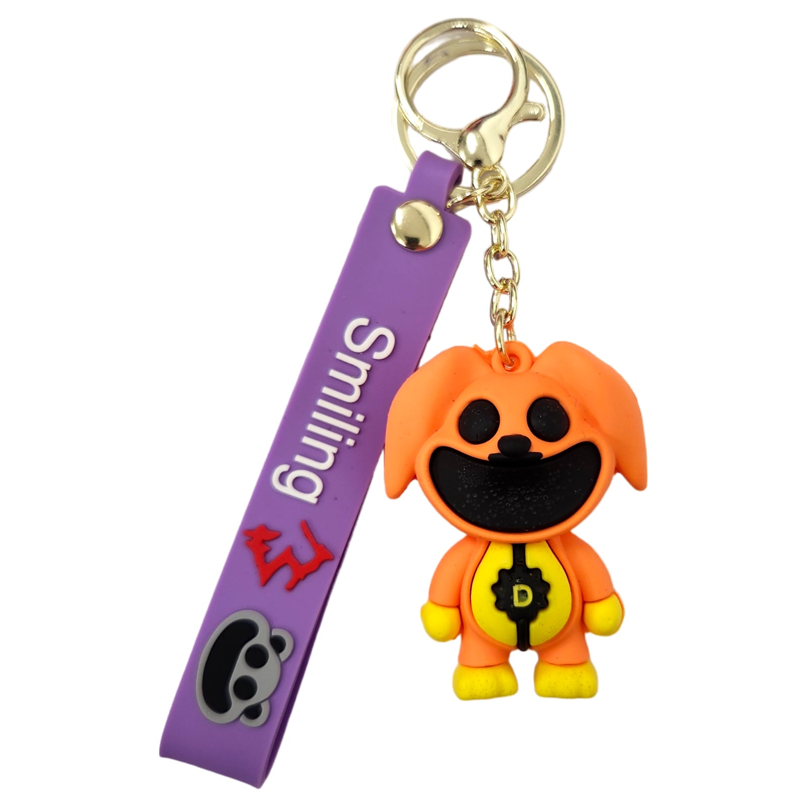 Smiling Critters Dog Day Kids Key Chain Keyring - Homeware Discounts