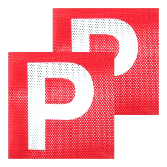 DRIVER Probationary Plates VIC PLATES RED Reusable Peel and Stick - My Store