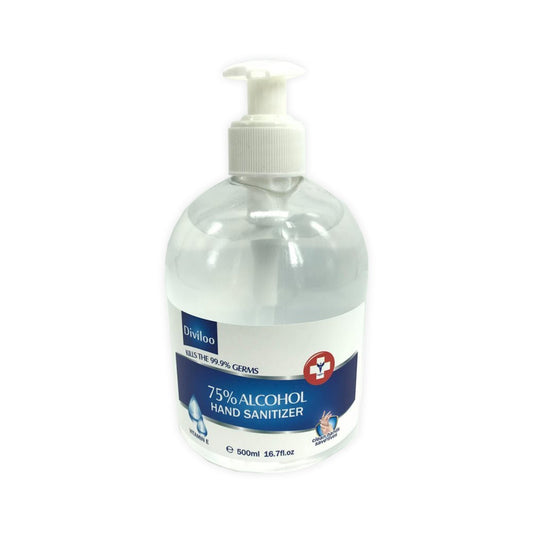 500mL Hand Sanitiser 75% Alcohol Vitamin E BULK BUY - Homeware Discounts