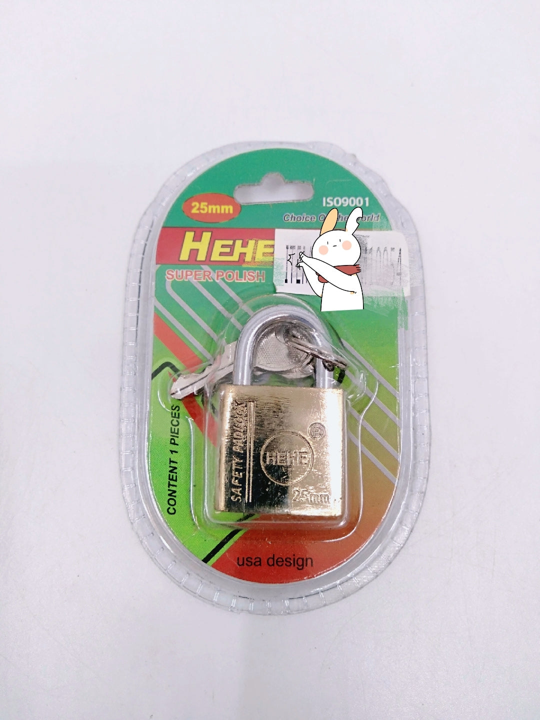 Heavy Duty Lock Brass Padlock 3 Size 25mm 30mm 40mm Solid Brass Padlock 3 keys - Homeware Discounts