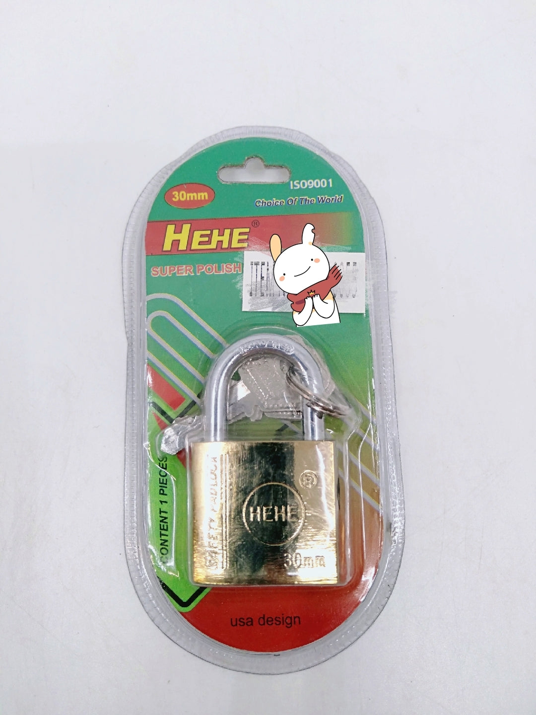 Heavy Duty Lock Brass Padlock 3 Size 25mm 30mm 40mm Solid Brass Padlock 3 keys - Homeware Discounts
