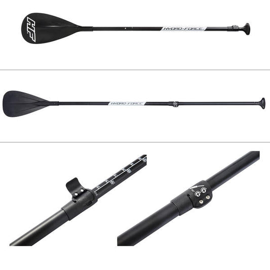 Bestway 2.17m Long Hydro-Force Hydro-Force Fiberglass Adjustable Paddle Oar Canoe Paddle for Inflatable Kayak Rubber Boat - My Store