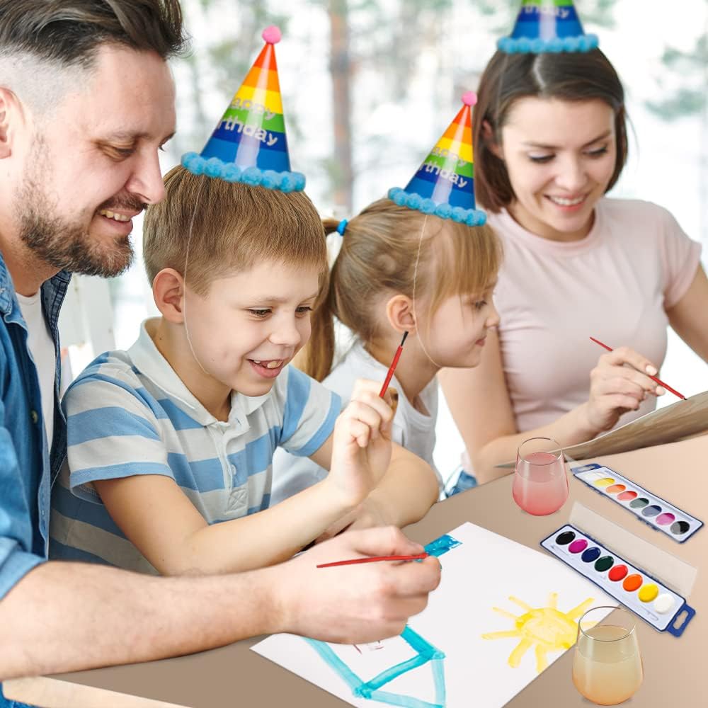 Watercolor Paint Set for Kids Set of 12 8-Colors Painting Kit with Brush - My Store