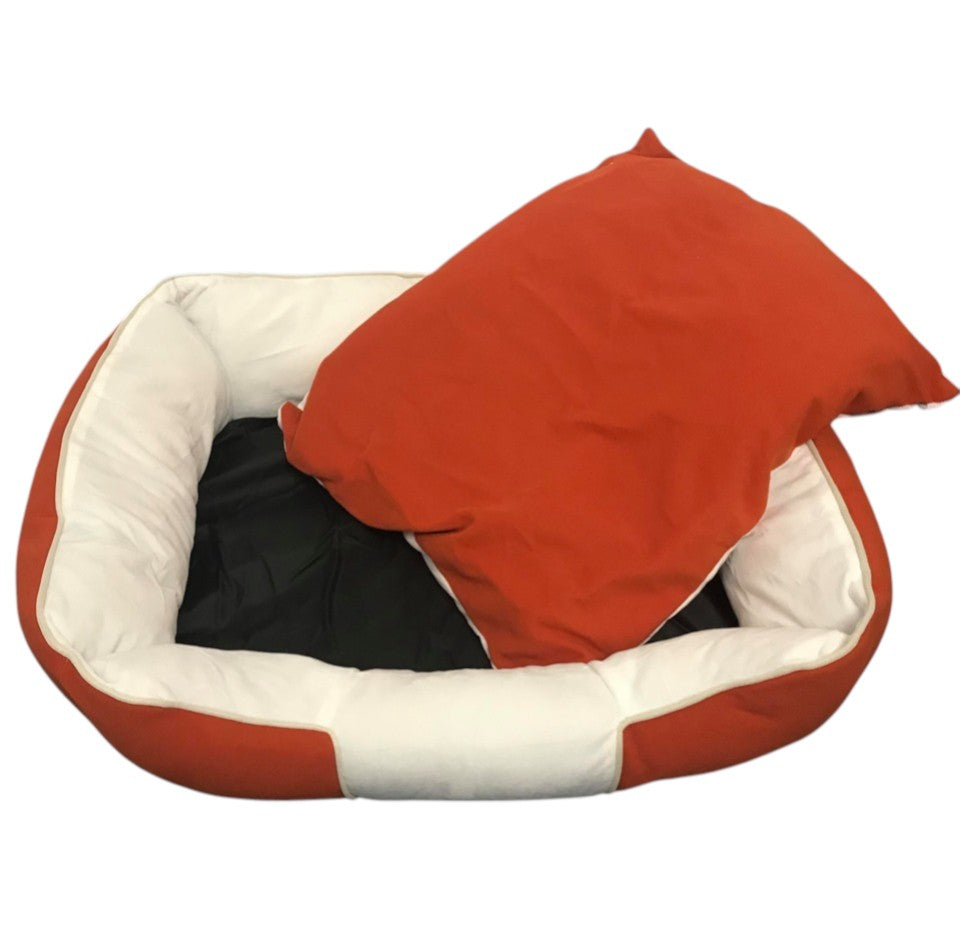 60cm Soft Velvet Sofa Shape Dog Cat Pet Bed Warm Dog Deds Washable Removable Cushion - My Store