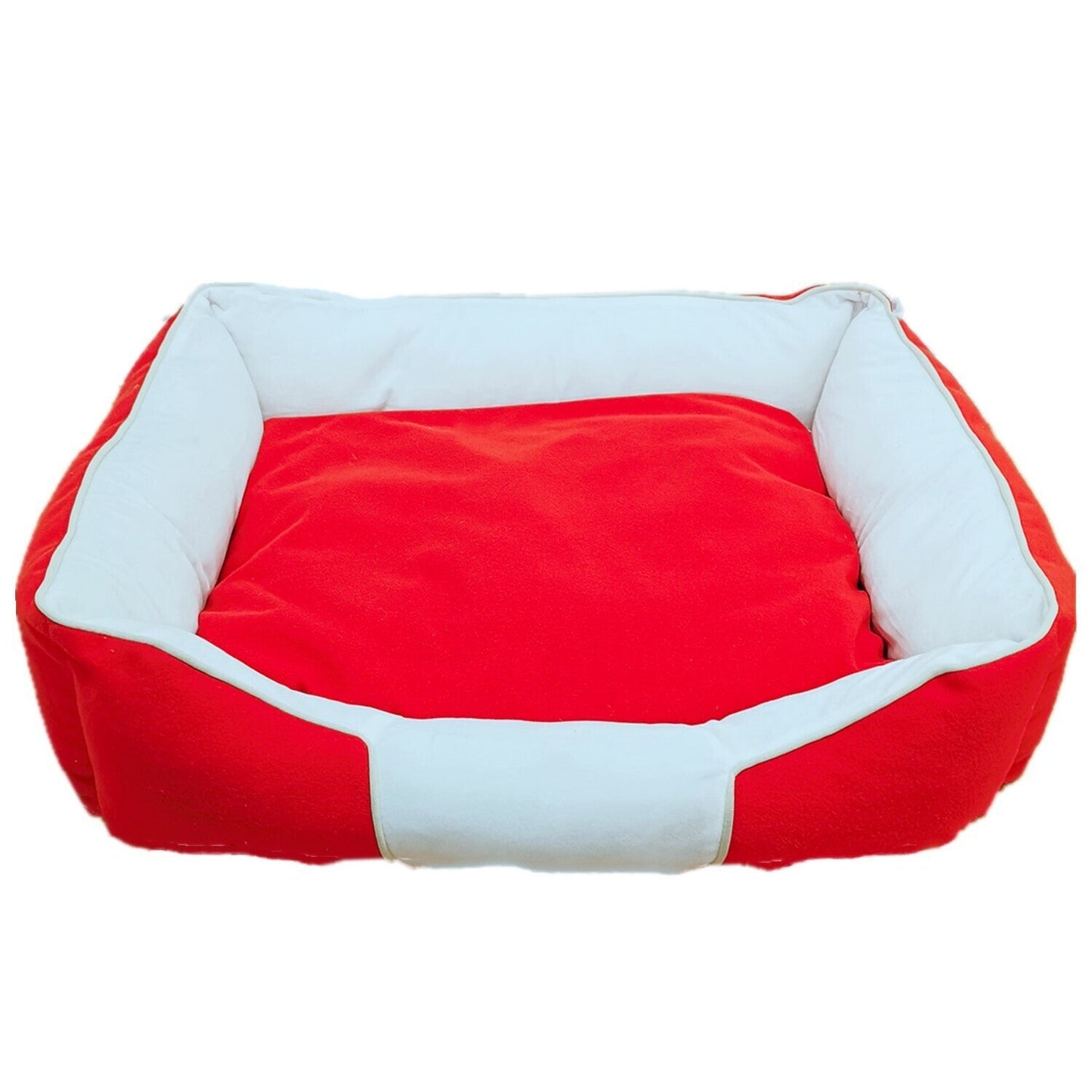 60cm Soft Velvet Sofa Shape Dog Cat Pet Bed Warm Dog Deds Washable Removable Cushion - My Store
