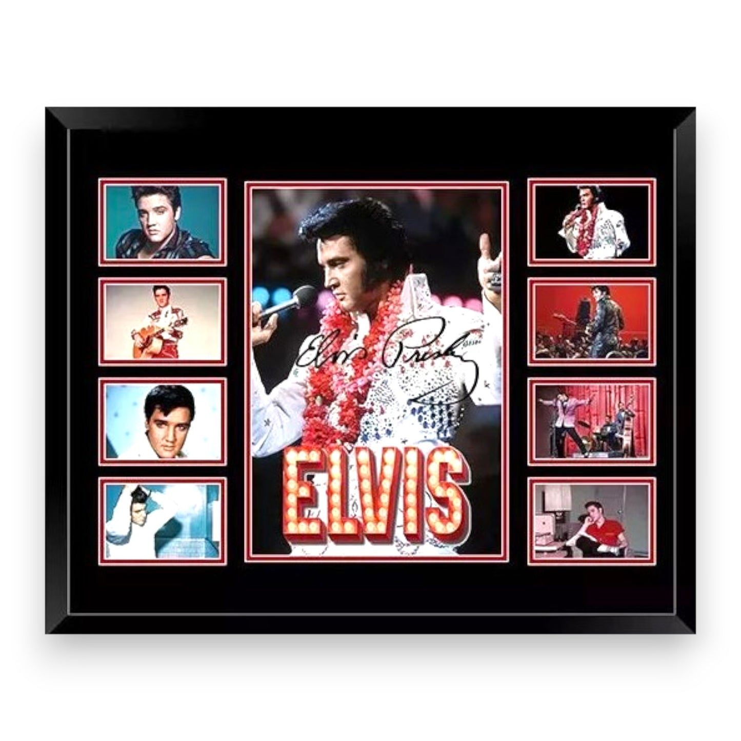 ELVIS PRESLEY Signed Limited Edition Photo Memorabilia Wooden Frame - My Store