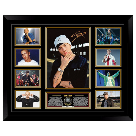EMINEM SLIM SHADY Signed Limited Photo Memorabilia Frame - Homeware Discounts