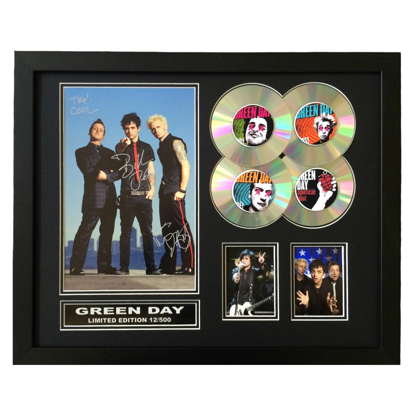 Green Day Limited Photo Memorabilia Frame - My Store