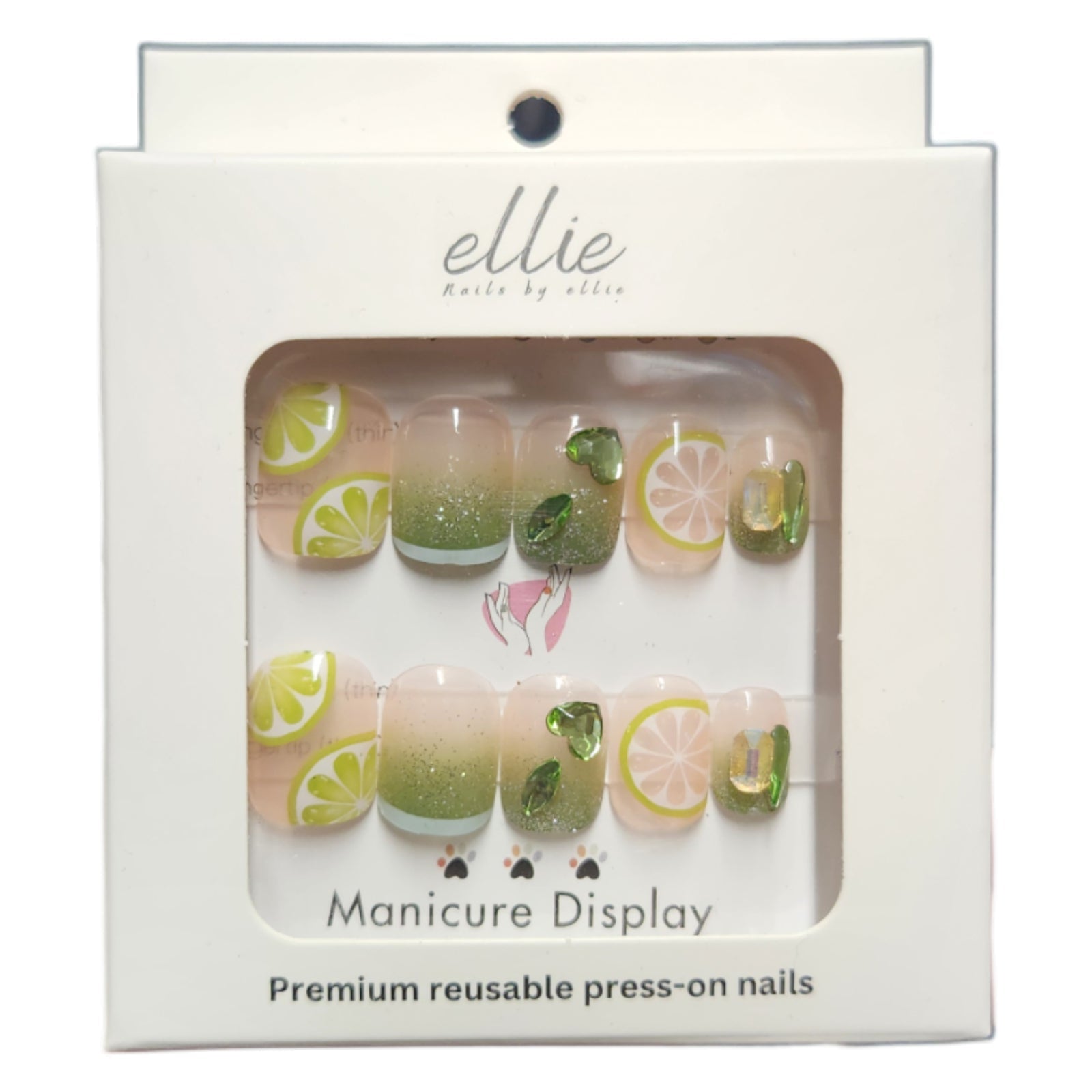 Premium Handmade Reusable Press-On Nails - Homeware Discounts