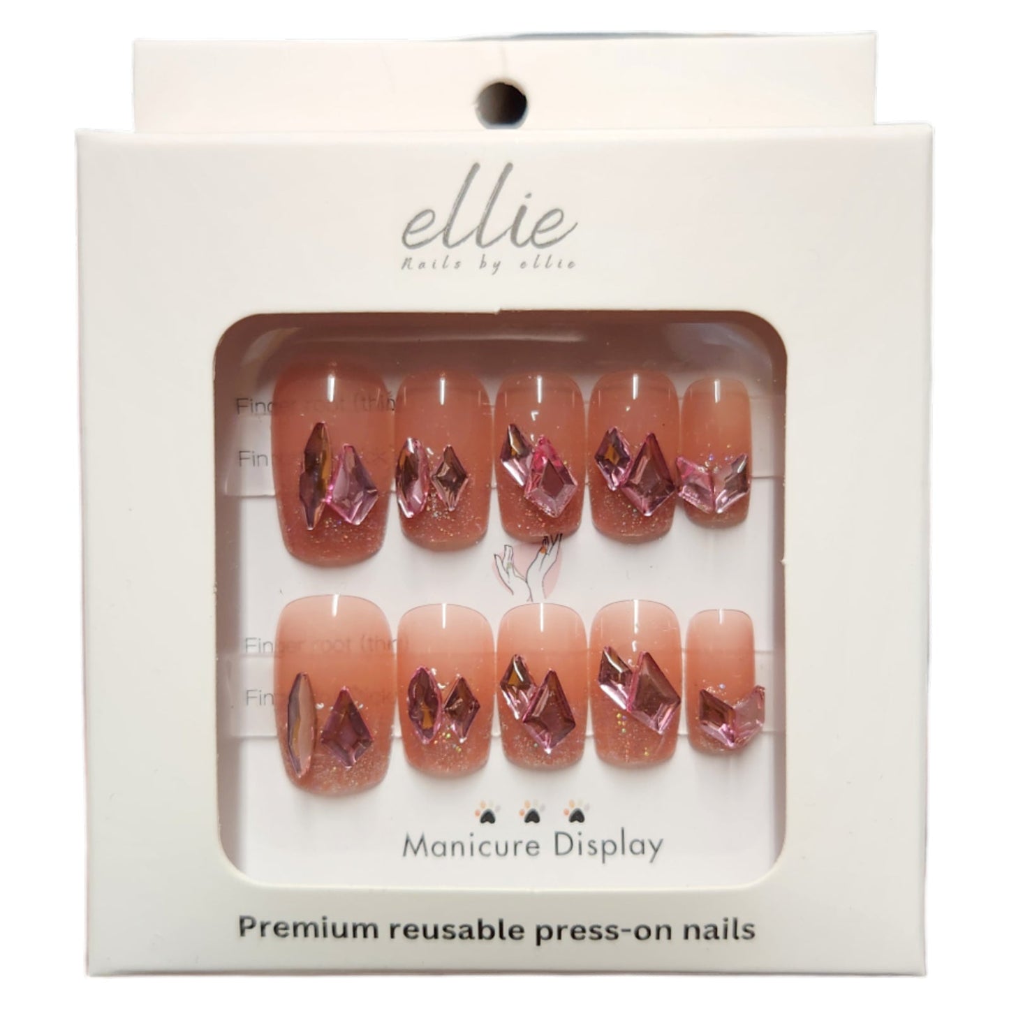 Premium Handmade Reusable Press-On Nails - Homeware Discounts