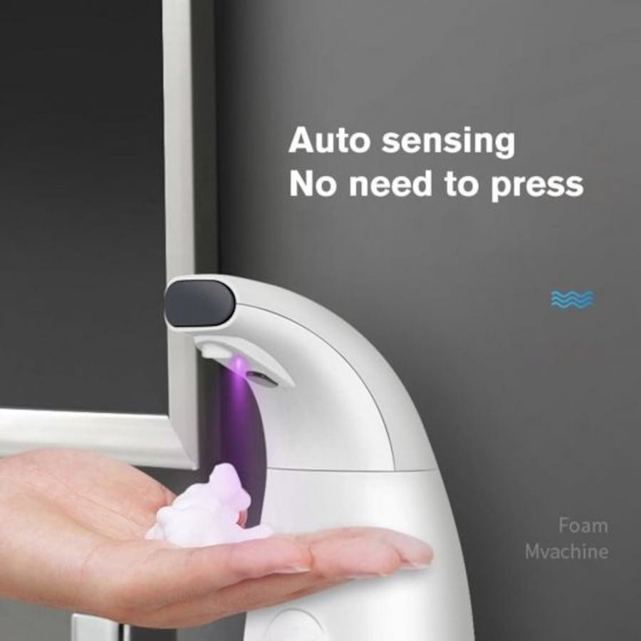 Automatic Soap Dispenser Foam Hand Free Sensor Shampoo Hand Wash Gel Touchless Infrared Liquid Sanitiser - My Store