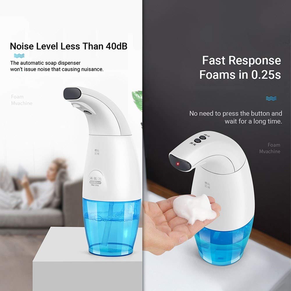 Automatic Soap Dispenser Foam Hand Free Sensor Shampoo Hand Wash Gel Touchless Infrared Liquid Sanitiser - My Store