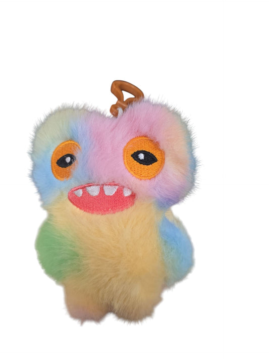 12cm Fuggler Funny Ugly Monster Keyrings Plush Munch Munch Stuffed Doll Toys Pendant - My Store