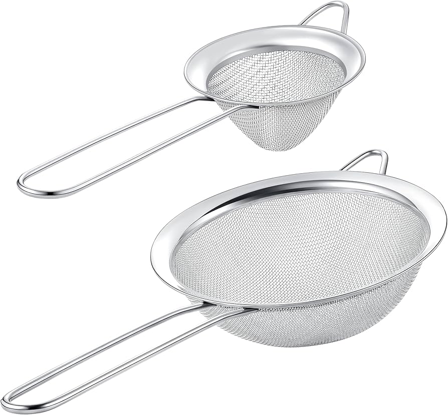 Stainless Steel Strainer Food Strainer Kitchen Mesh Filter Spoon - My Store