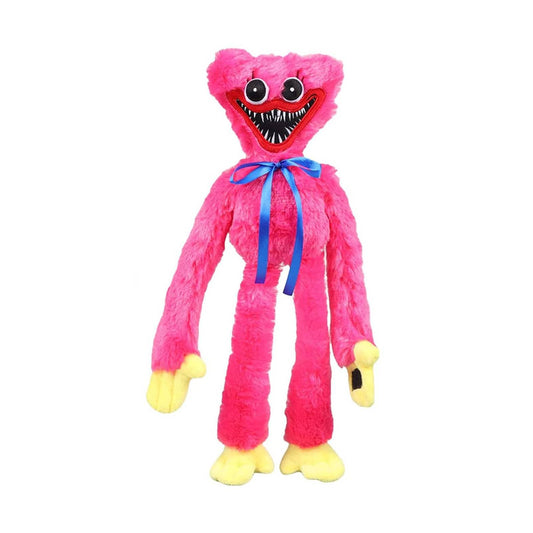 30CM Poppy Playtime Huggy Wuggy Soft Plush Toy Doll - Pink - Homeware Discounts