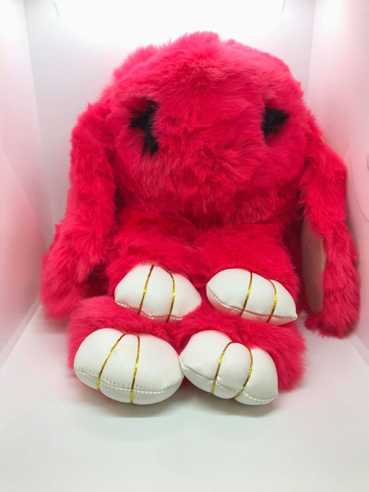 35cm Rabbit Bunny Plush Bag Satchel Plush Chain Bag Purse Bag Rabbit Faux Fur - Homeware Discounts