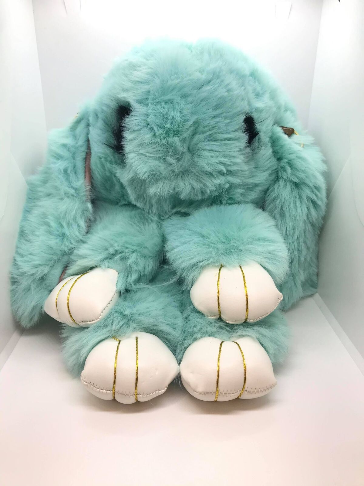 35cm Rabbit Bunny Plush Bag Satchel Plush Chain Bag Purse Bag Rabbit Faux Fur - Homeware Discounts