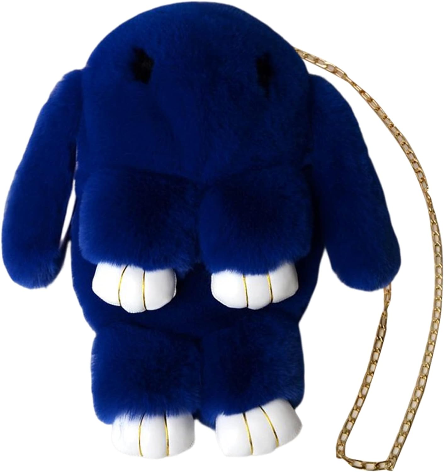 35cm Rabbit Bunny Plush Bag Satchel Plush Chain Bag Purse Bag Rabbit Faux Fur - Homeware Discounts