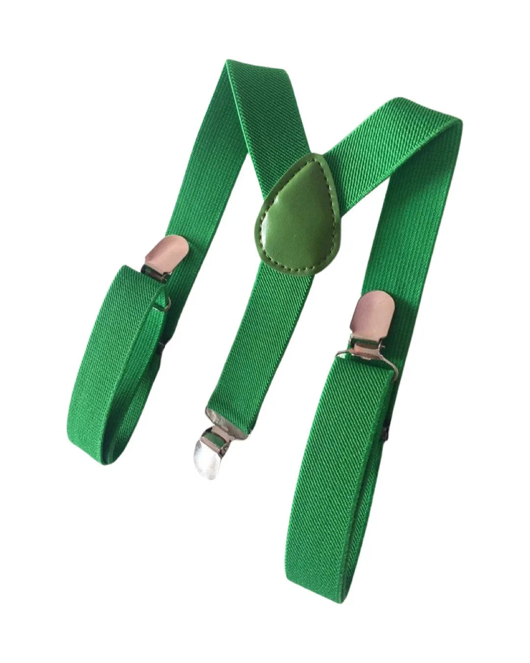 Clip-On Suspenders One Size Fully Adjustable Y Shaped Elastic Suspender Braces Clips - My Store