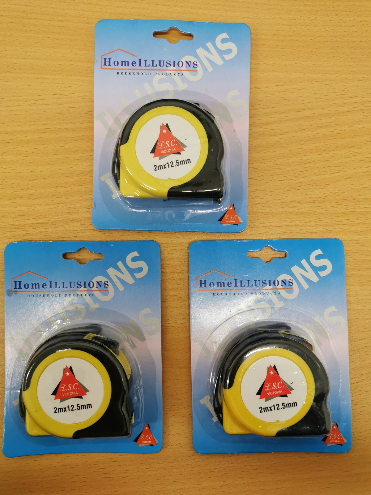 3 Pack Measuring Tape footy 2m Tape Measure Builders Measuring Tape - My Store