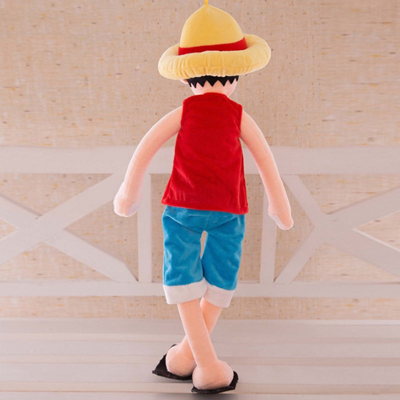 Jumbo 125cm Long ONE PIECE Monkey D.Luffy Luffy Plush Dolls Toy Cuddly Soft Toys - Homeware Discounts