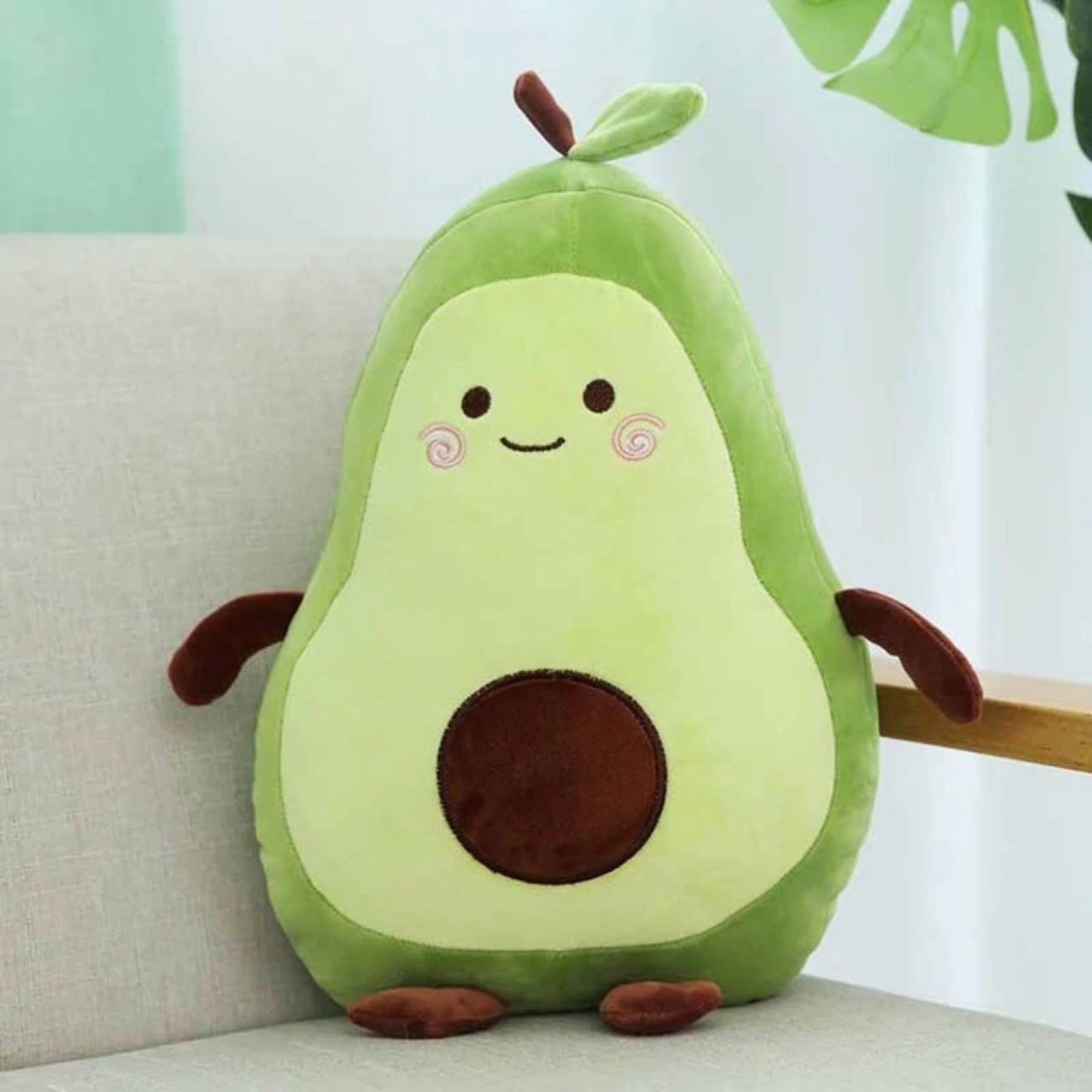 35/55CM Cute Avocado Plush Soft Toy - Homeware Discounts